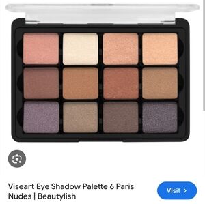 Viseart Paris Nude Shimmer Eyeshadow Palette